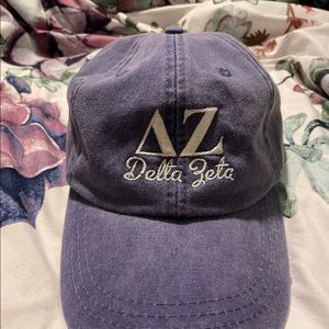 DZ Hat, jean purple/blue color, only worn a few times
